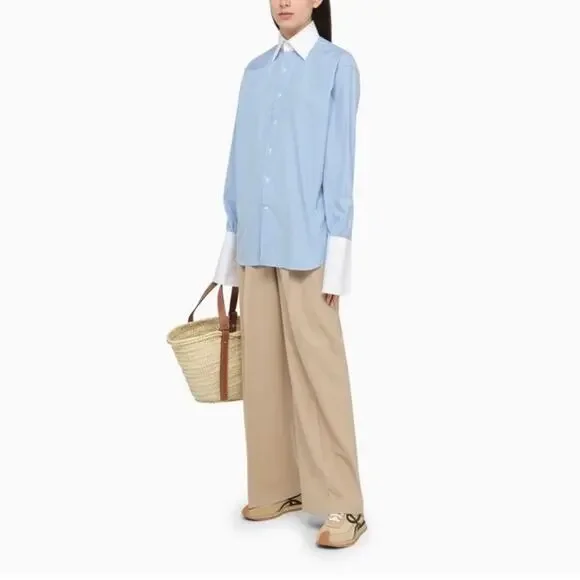 Woera signature button up pinstripe